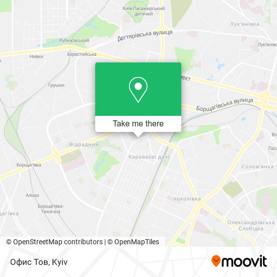 Офис Тов map