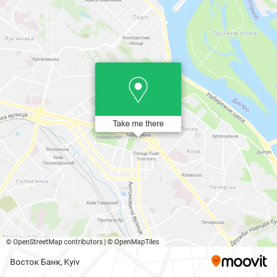 Карта Восток Банк