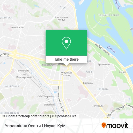 Управління Освіти І Науки map