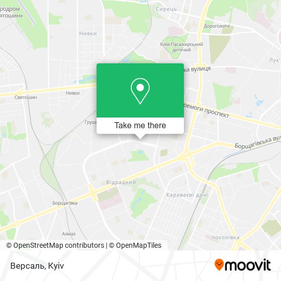 Версаль map