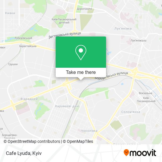 Cafe Lyuda map
