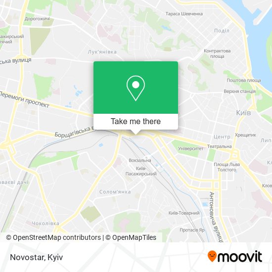 Novostar map
