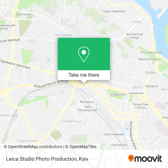 Leica Studio Photo Production map