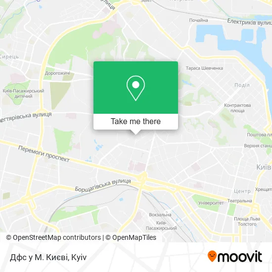 Карта Дфс у М. Києві