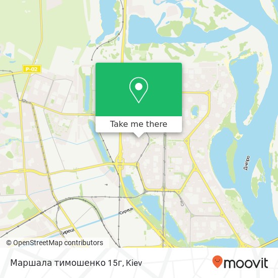Маршала тимошенко 15г map