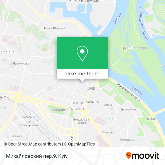 Михайловский пер.9 map