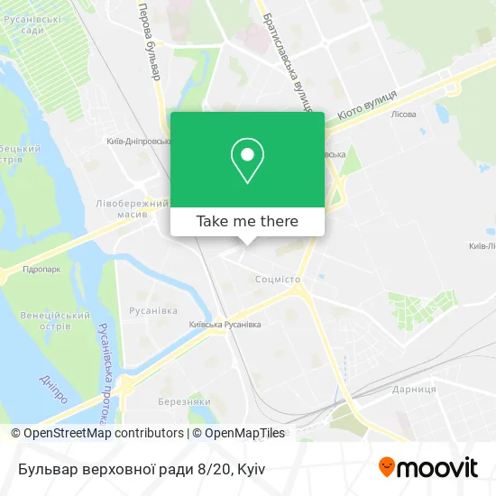 Бульвар верховної ради 8/20 map