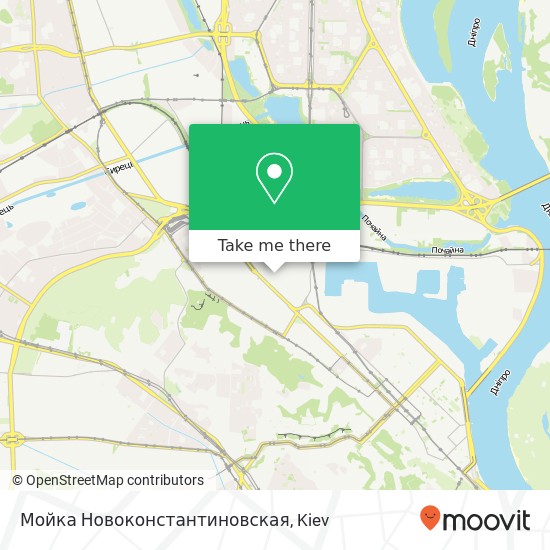Мойка Новоконстантиновская map