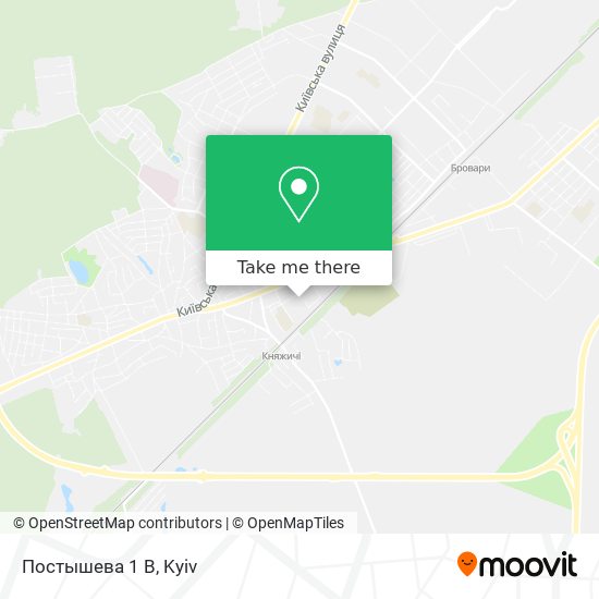 Постышева 1 В map