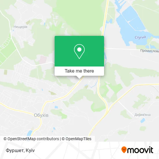 Карта Фуршет