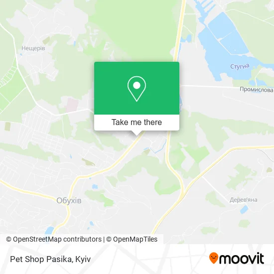 Карта Pet Shop Pasika