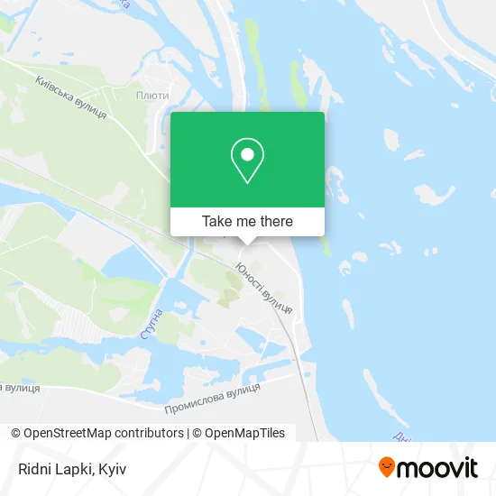 Карта Ridni Lapki
