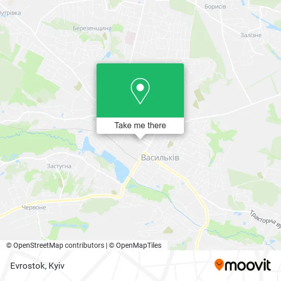 Карта Evrostok