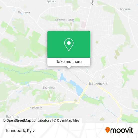 Карта Tehnopark