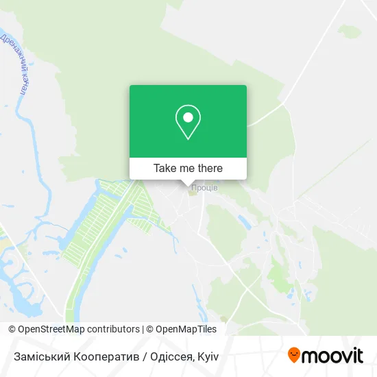Карта Заміський Кооператив / Одіссея