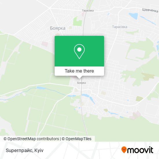 Superпрайс map