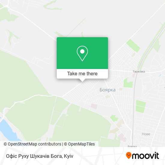 Офіс Руху Шукачів Бога map