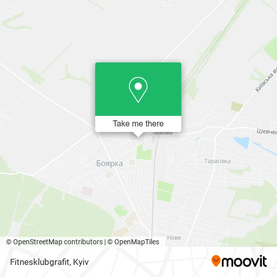 Карта Fitnesklubgrafit