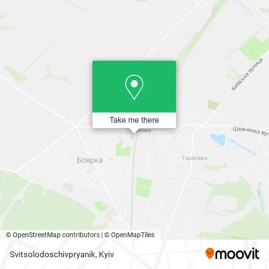 Карта Svitsolodoschivpryanik