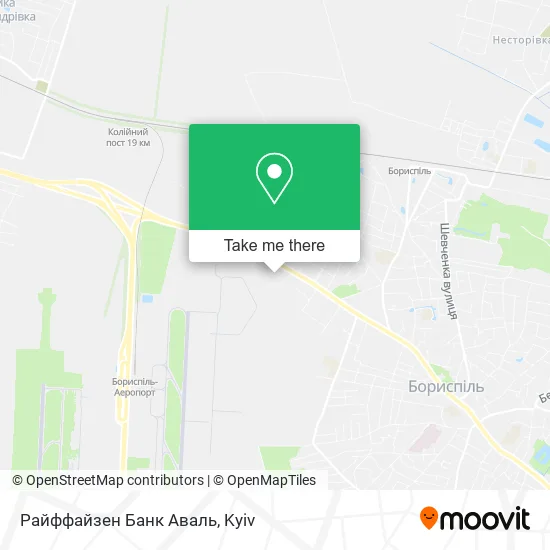 Райффайзен Банк Аваль map