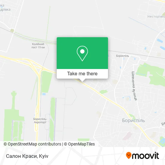 Салон Краси map