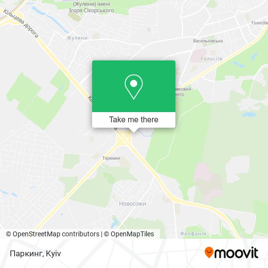 Карта Паркинг