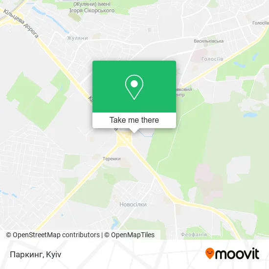 Карта Паркинг