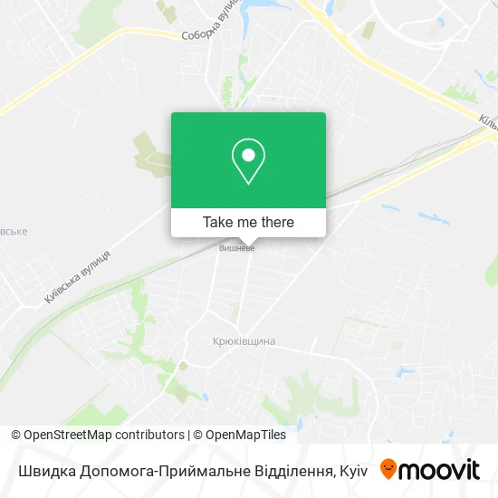 Карта Швидка Допомога-Приймальне Відділення