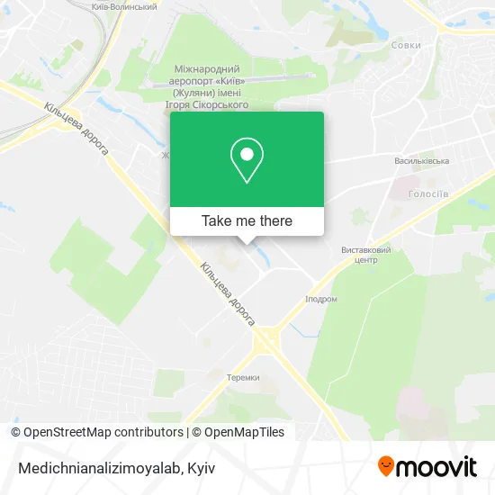 Карта Medichnianalizimoyalab