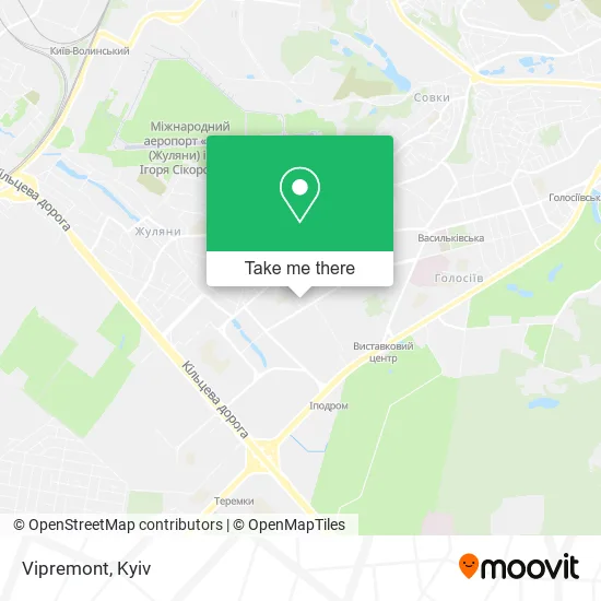 Карта Vipremont