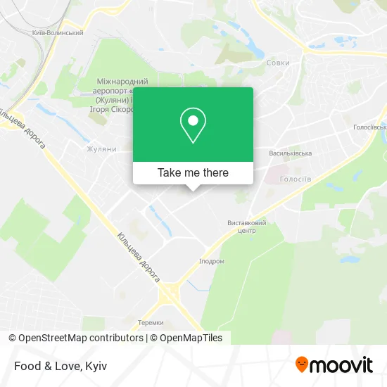 Карта Food & Love