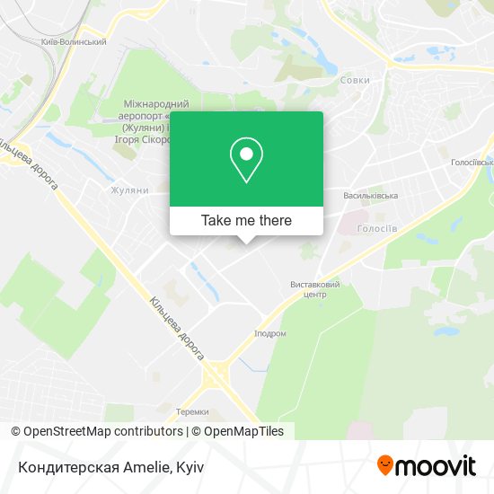 Кондитерская Amelie map