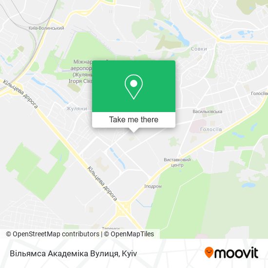 Вільямса Академіка Вулиця map