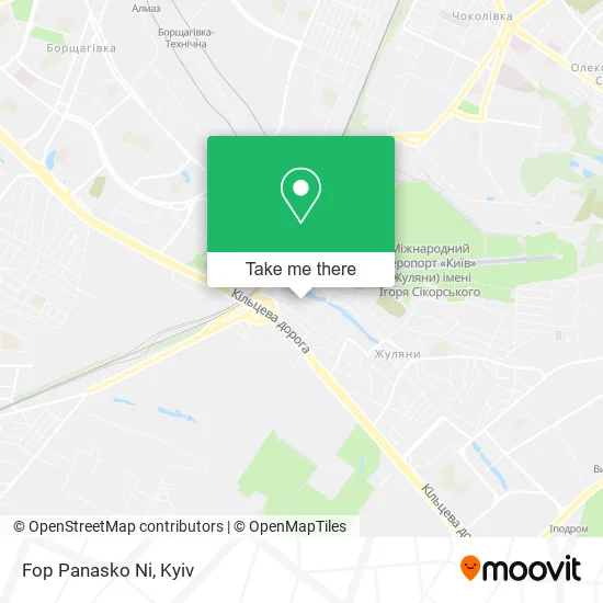 Карта Fop Panasko Ni