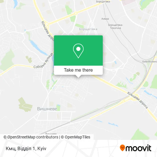 Карта Кмц, Відділ 1