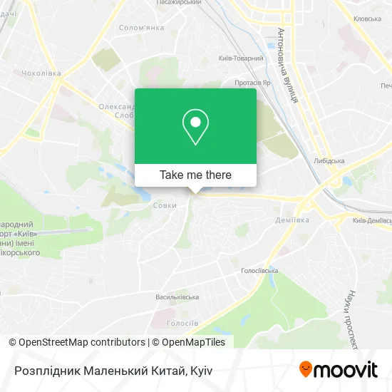 Розплідник Маленький Китай map