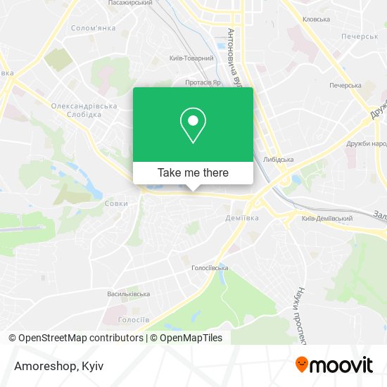 Карта Аmoreshop