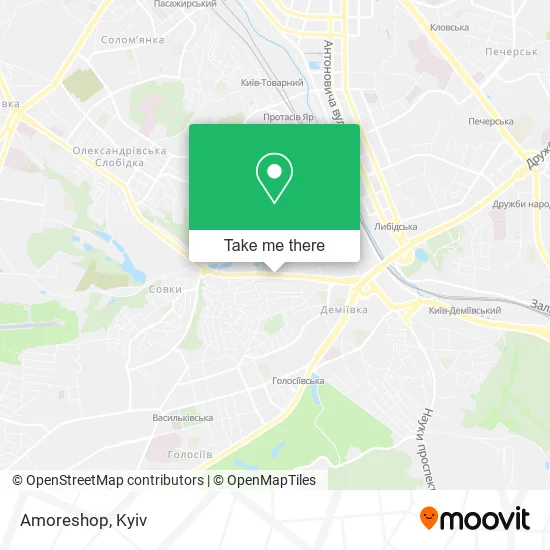 Карта Аmoreshop