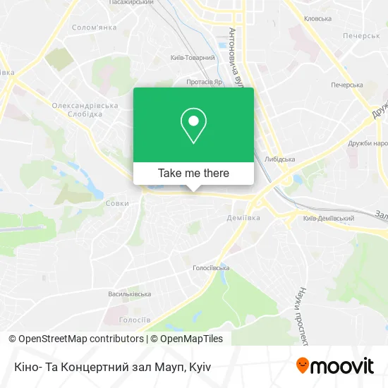 Кіно- Та Концертний зал Мауп map
