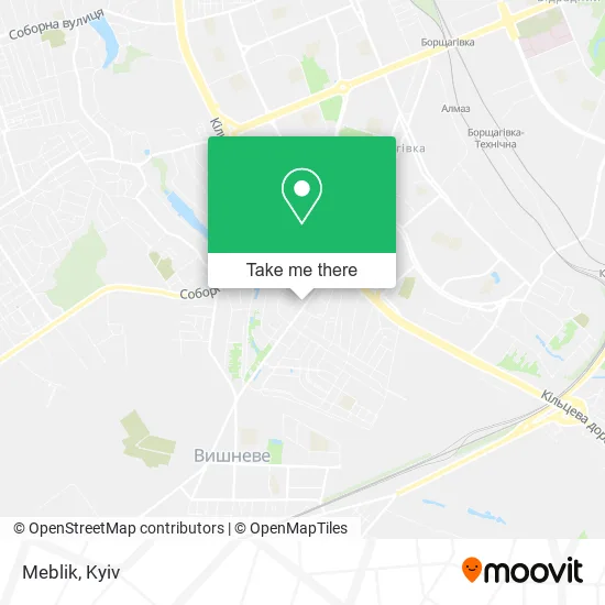 Карта Meblik
