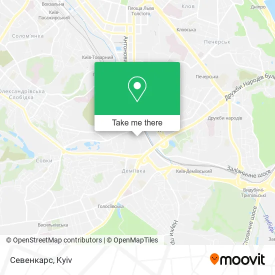 Карта Севенкарс