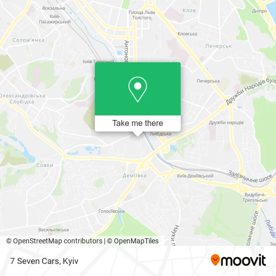 Карта 7 Seven Cars