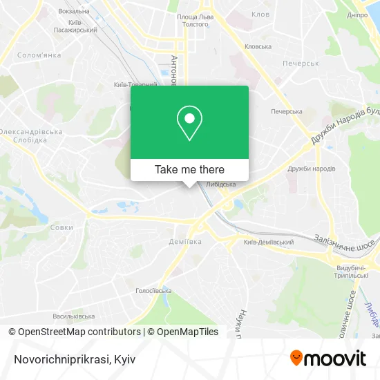 Novorichniprikrasi map