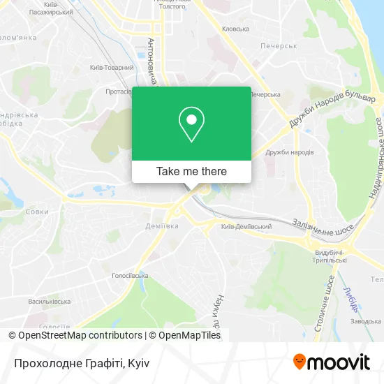 Прохолодне Графіті map