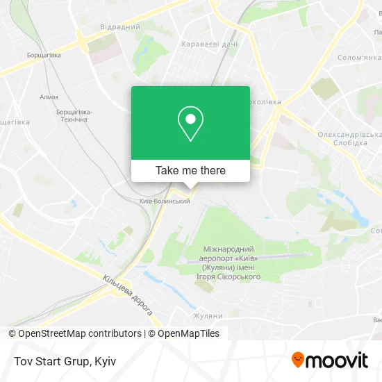 Карта Tov Start Grup