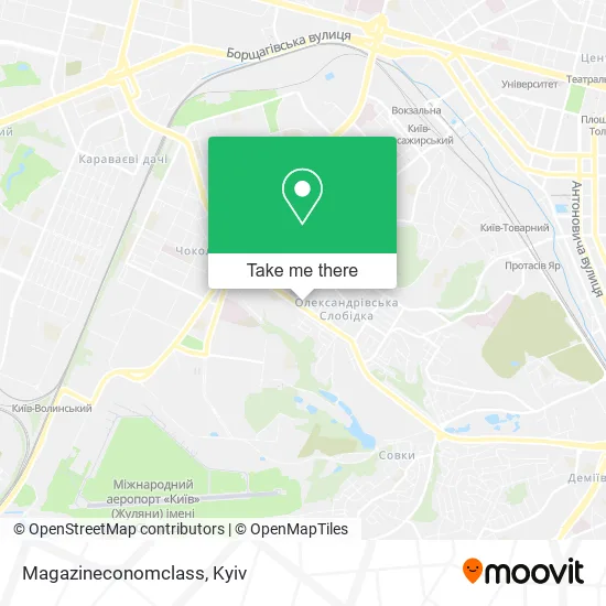 Карта Magazineconomclass
