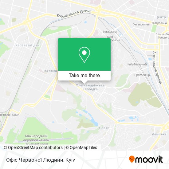Карта Офіс Червоної Людини