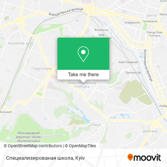 Специализированая школа map