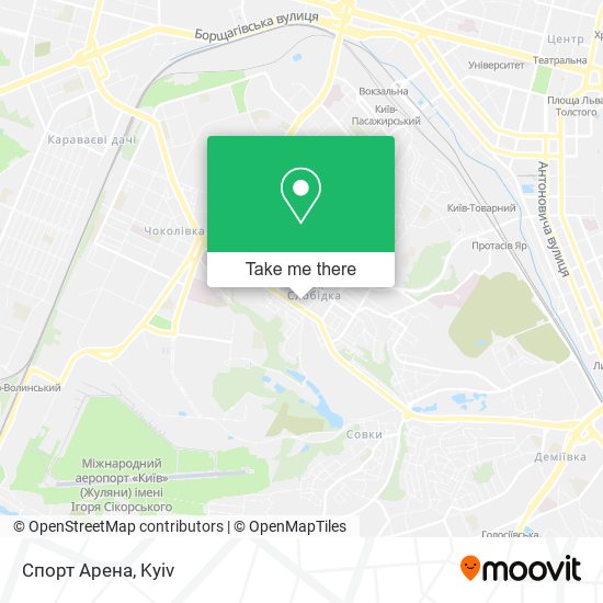 Спорт Арена map