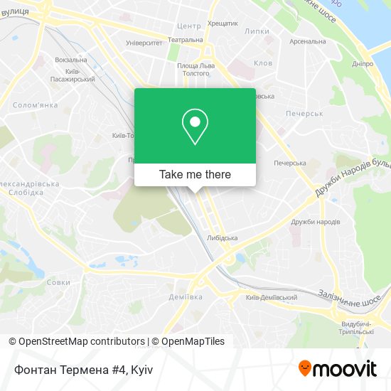Карта Фонтан Термена #4